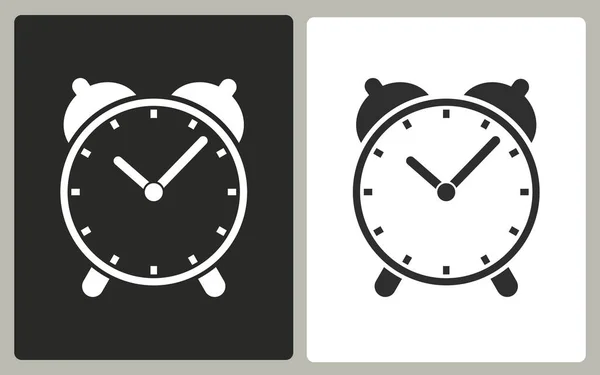 Reloj - icono de vector . — Vector de stock