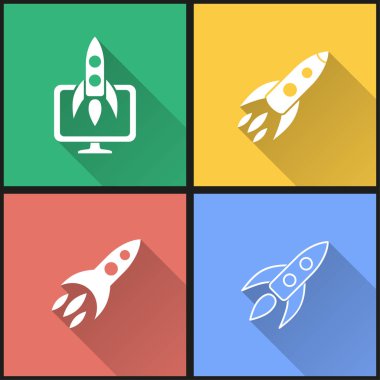 Roket Icon set.