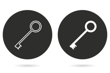 Anahtar - vektör simgesi.