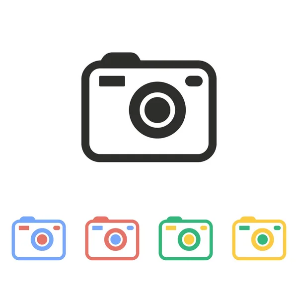 Foto - vector pictogram. — Stockvector