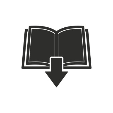 Kitap - vektör simgesi.
