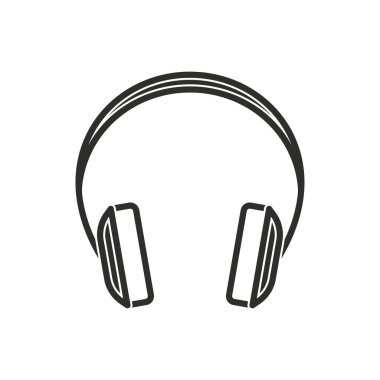 Kulaklık - vektör simgesi.