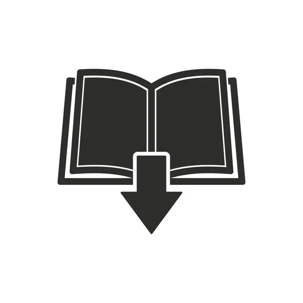 Buch - Vektorsymbol. — Stockvektor