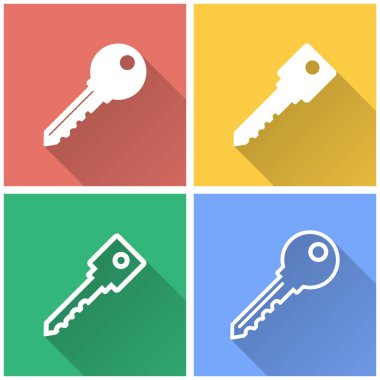 Anahtar - vektör simgesi.