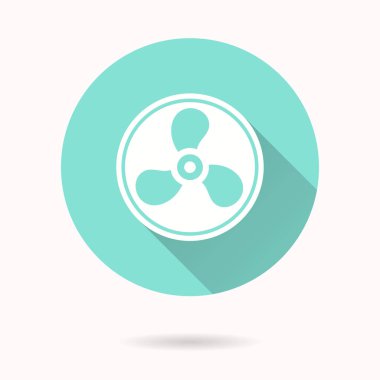 Fan vektör simgesi.