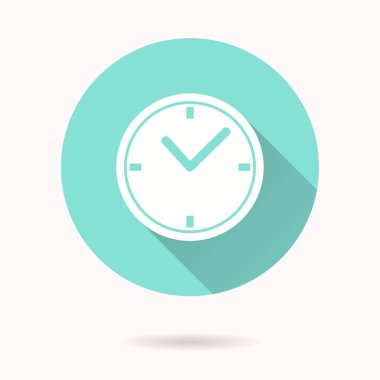 Saat vektör simgesi.