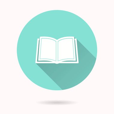 Kitap vektörü simgesi.