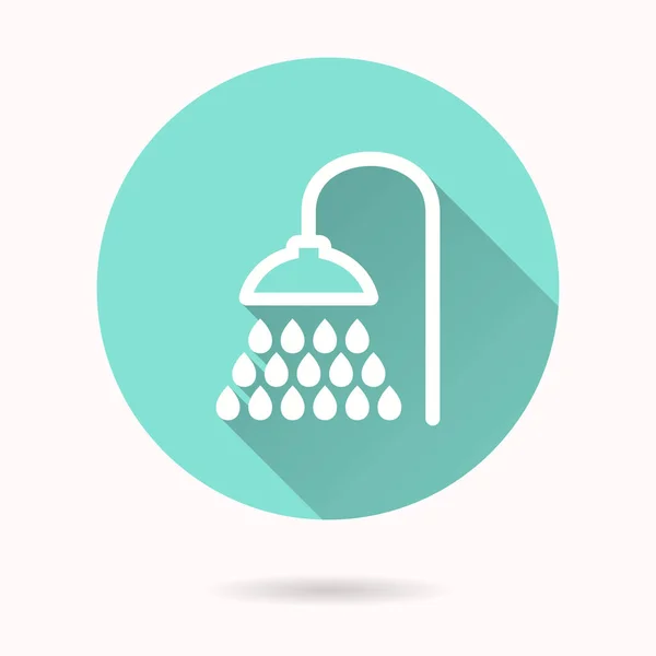 Shower vector icon. — Stock Vector