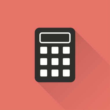 hesap makinesi - vektör simgesi.