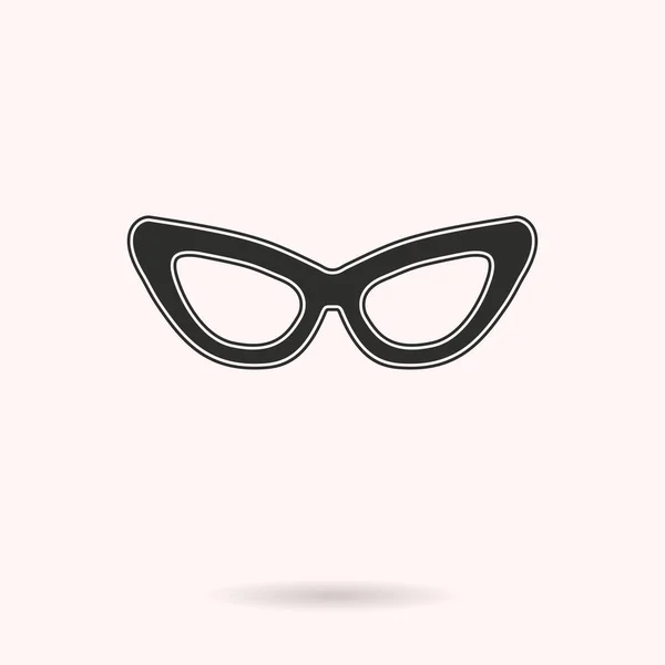 Icona vettoriale degli occhiali. — Vettoriale Stock