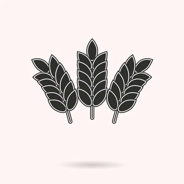 Barley vector icon. — Stock Vector