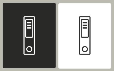 Binder - vektör simgesi.