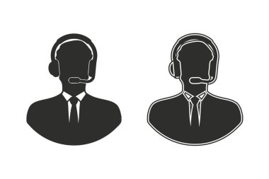 Yardım vektör simgesi.