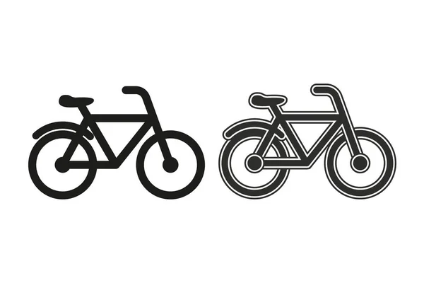 自行车矢量图标. — 图库矢量图片