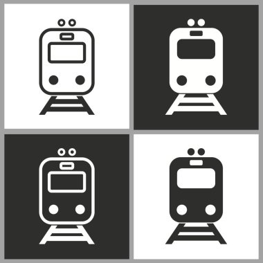 Metro - vektör simgesi.