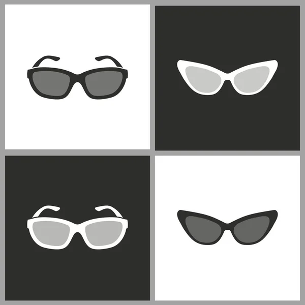 Сонцезахисні окуляри - векторна іконка . — стоковий вектор