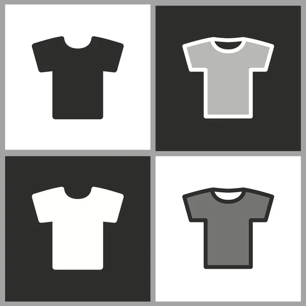 T-Shirt - Vektorsymbol. — Stockvektor