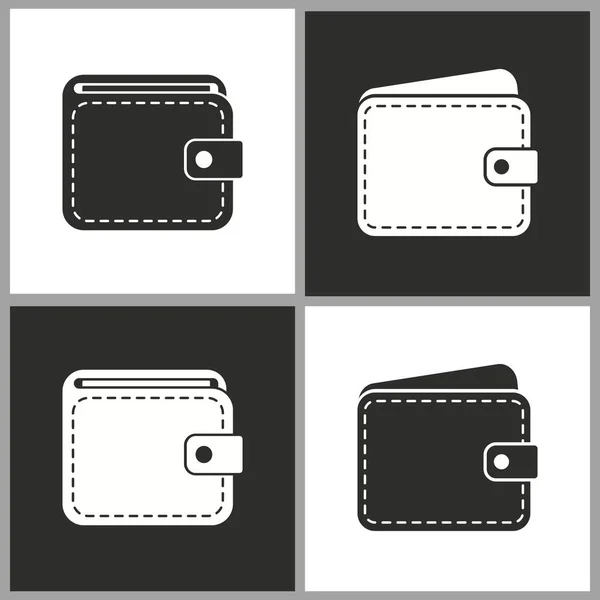 Wallet - vector icon. — Stock Vector