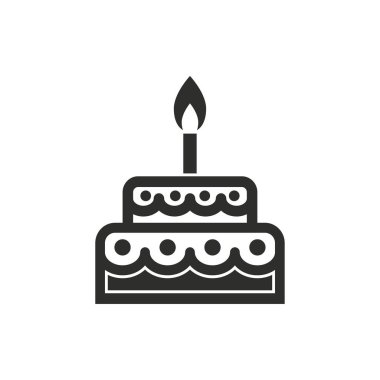 Pasta vektör simgesi.