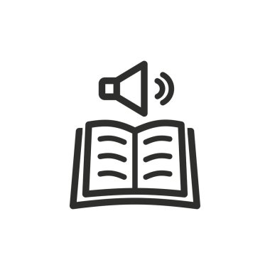 Kitap vektörü simgesi.