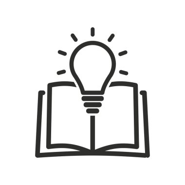 Kitap vektörü simgesi.