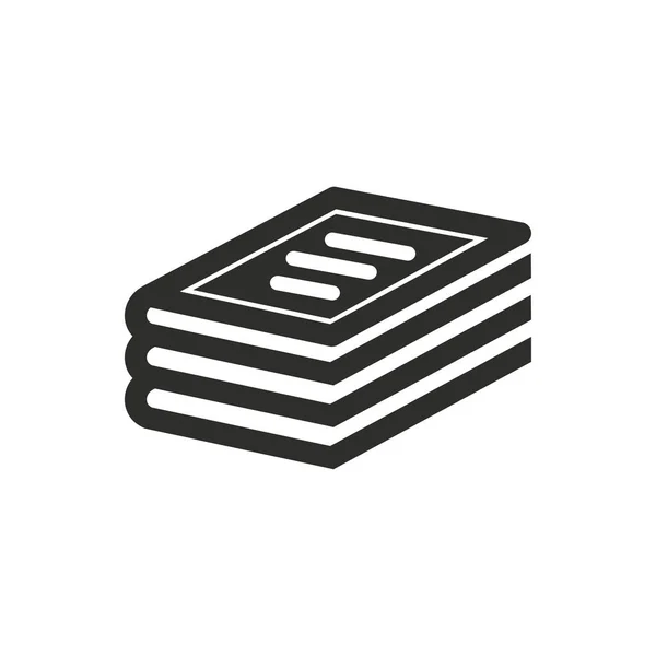 Libro vector icono. — Vector de stock