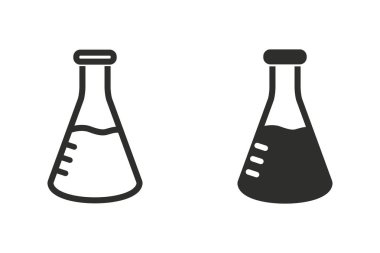 Şişesi vektör simgesi.