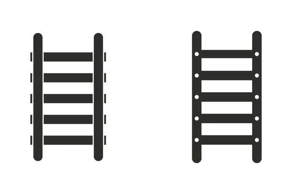 阶梯矢量图标. — 图库矢量图片