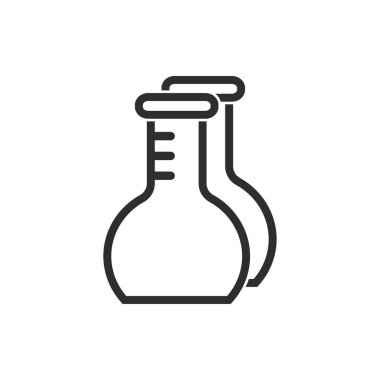 Şişesi vektör simgesi.