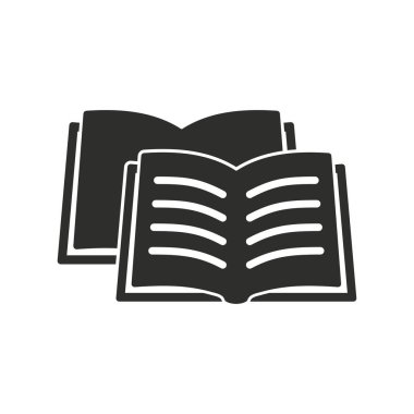Kitap vektörü simgesi.