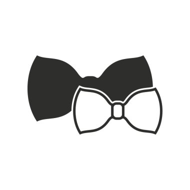 Boyunbağı vektör simgesi.