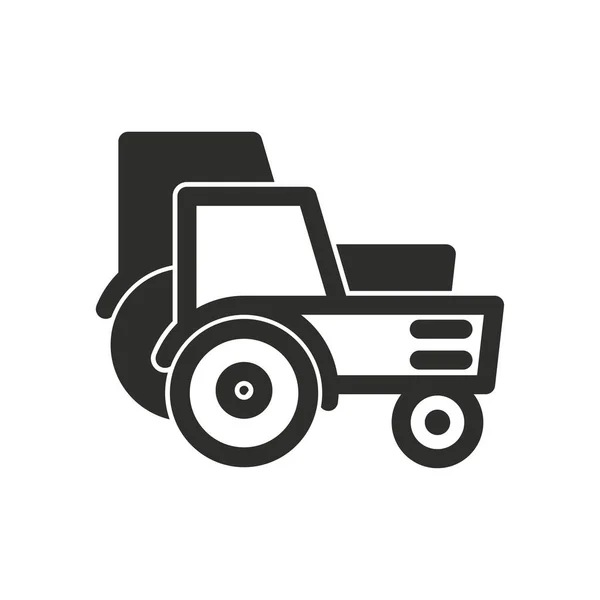 Tractor vector icon. — Stock Vector