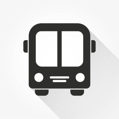 Otobüs - vektör simgesi.