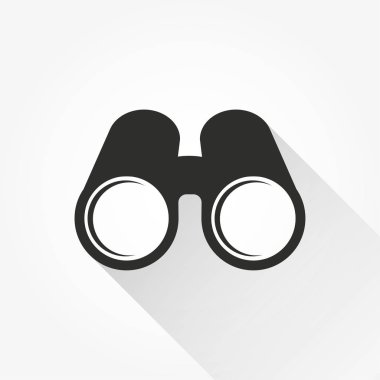 Dürbün - vektör simgesi.