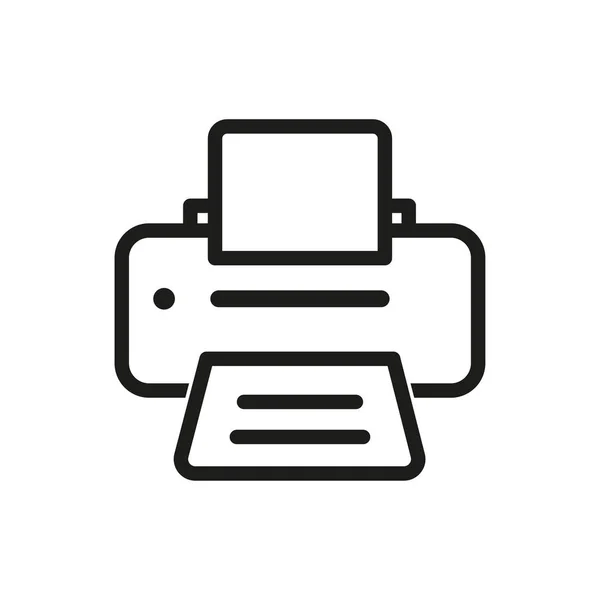 Printer vector icon. — Stock Vector