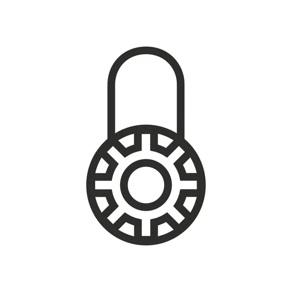 Lock vector icon. — Stock Vector