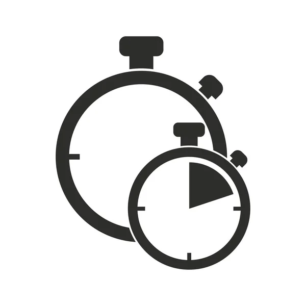 Stopwatch vector icon. — Stock Vector