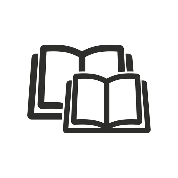 Libro vector icono. — Archivo Imágenes Vectoriales