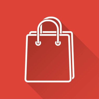 alışveriş çantası - vektör simgesi.