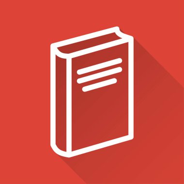 Kitap - vektör simgesi.