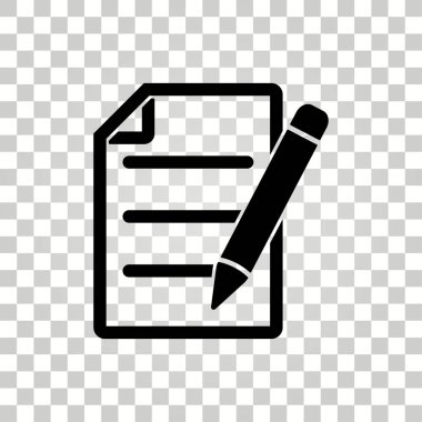 Not defteri vektör simgesi.