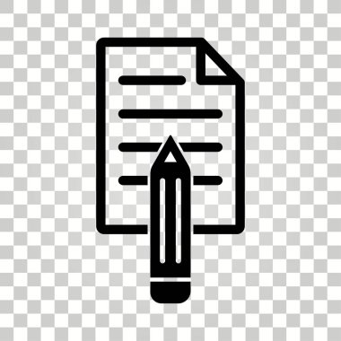 Not defteri vektör simgesi.