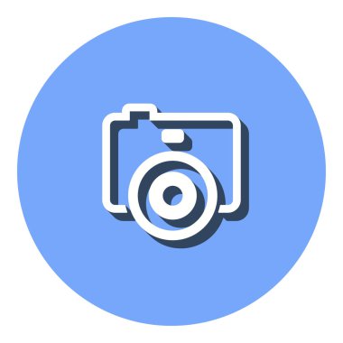 Fotoğraf - vektör simgesi.