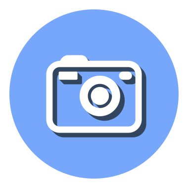 Fotoğraf - vektör simgesi.