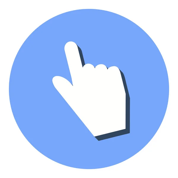 Hand - vector pictogram. — Stockvector