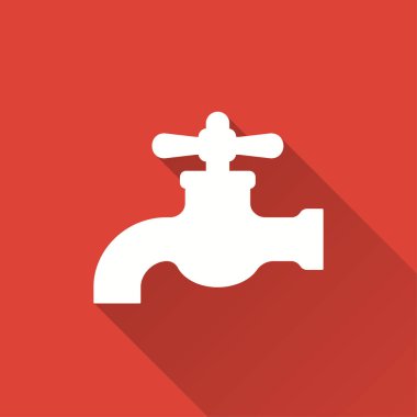 Musluk - vektör simgesi.