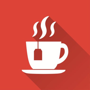 Çay - vektör simgesi.