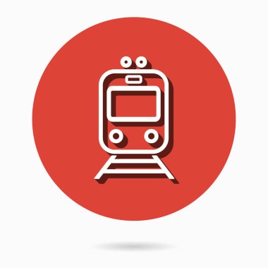 Metro - vektör simgesi.