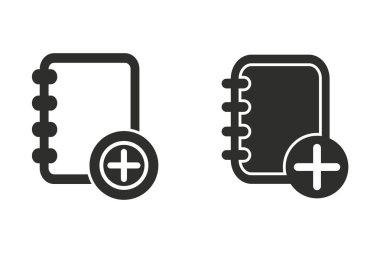 Kitap vektör simgesi ekleme.