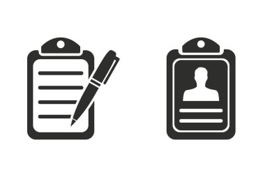 Uygulama formu vektör simgesi.